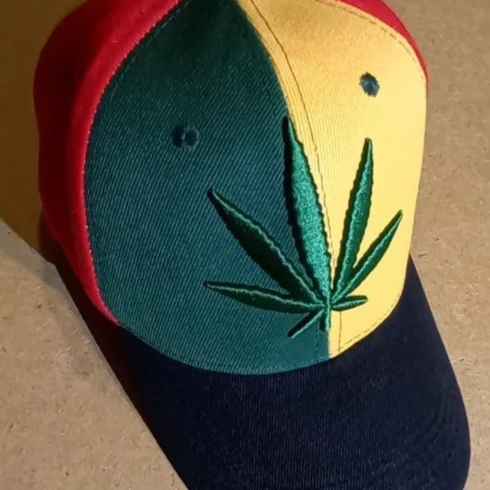 Rasta Baseball Hat - Picture 5 of 7